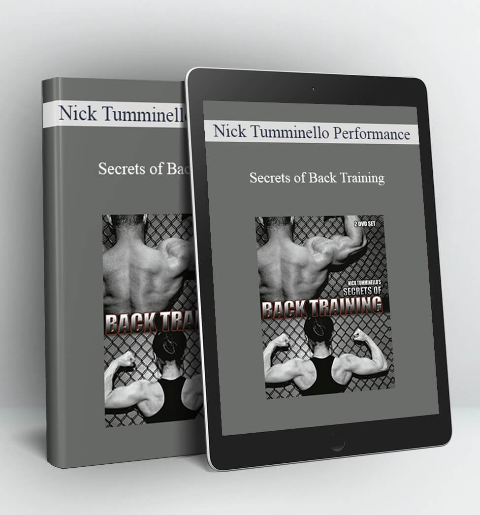 Secrets of Back Training - Nick Tumminello Performance