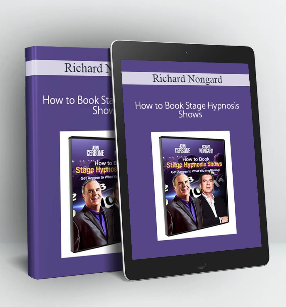 How to Book Stage Hypnosis Shows - Richard Nongard