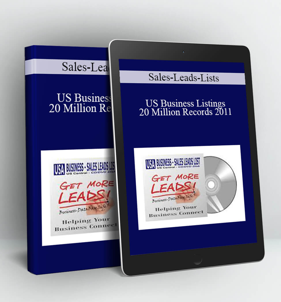 Sales-Leads-Lists - US Business Listings - 20 Million Records 2011