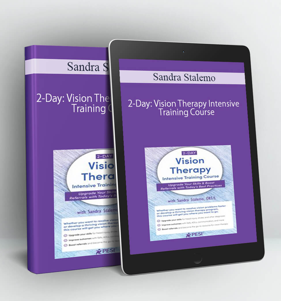 2-Day: Vision Therapy Intensive Training Course - Sandra Stalemo