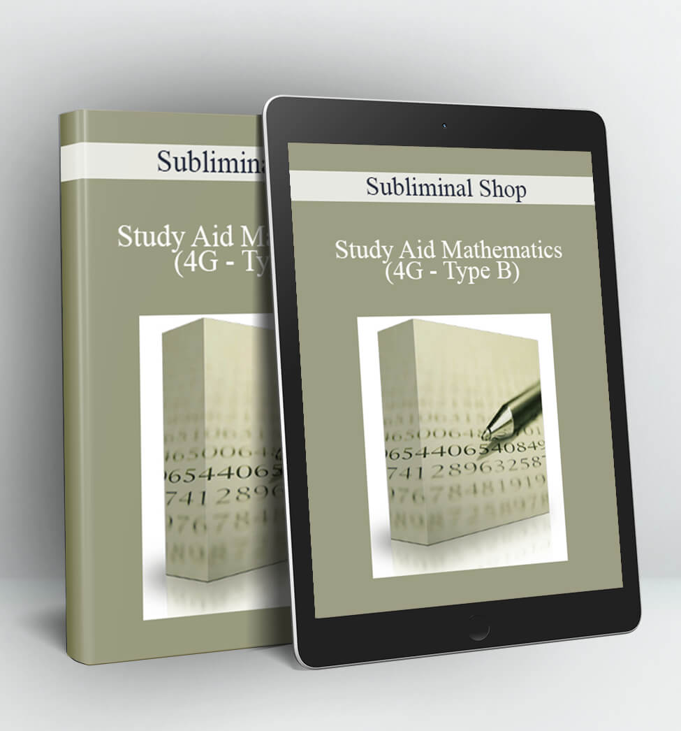 Study Aid Mathematics (4G - Type B) - Subliminal Shop