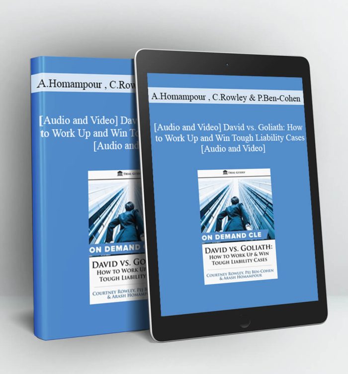 David vs. Goliath: How to Work Up and Win Tough Liability Cases - Trial Guides