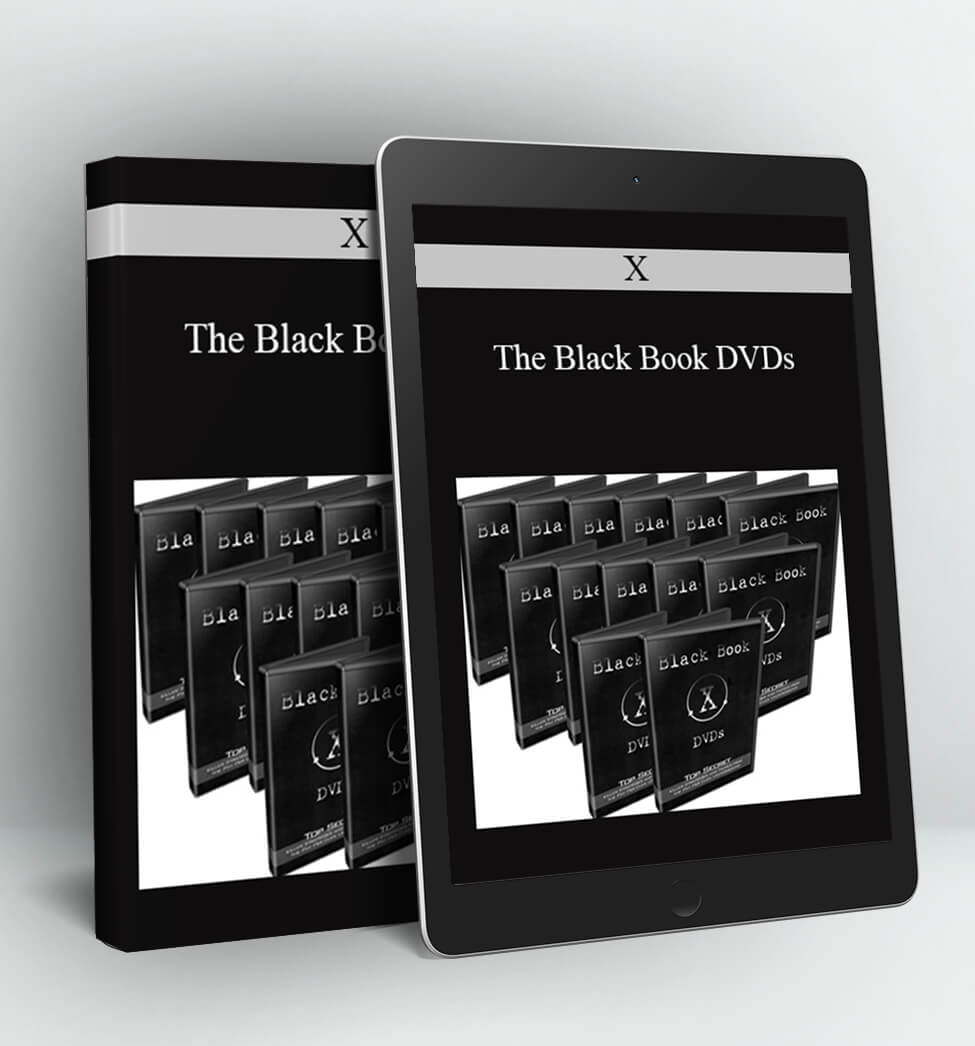 X - The Black Book DVDs