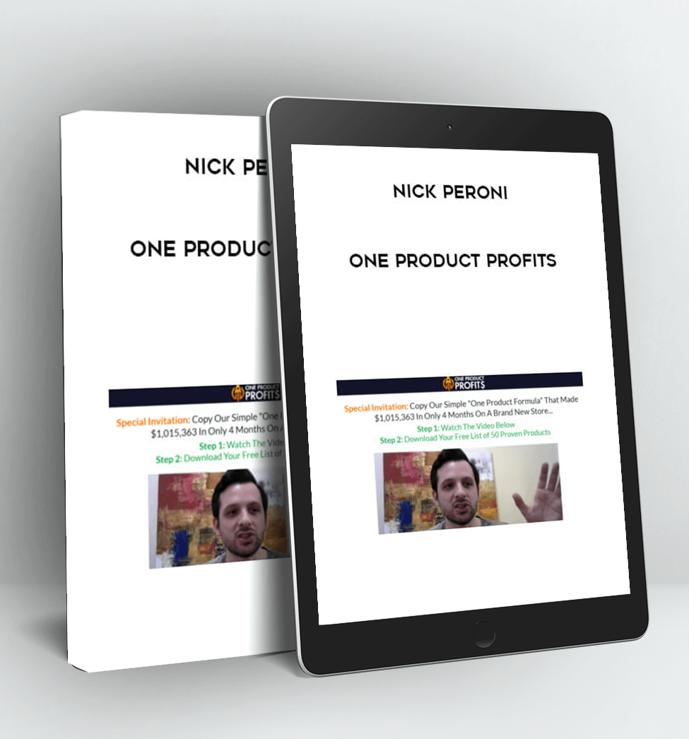 One Product Profits - Nick Peroni