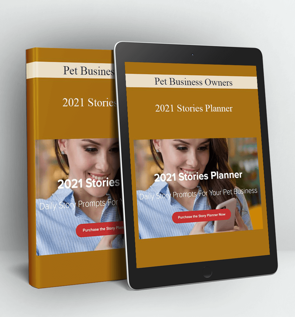 2021 Stories Planner - Pet Business Owners