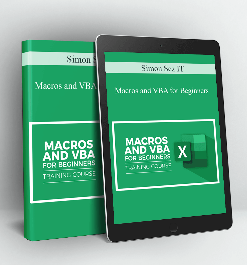 Macros and VBA for Beginners - Simon Sez IT